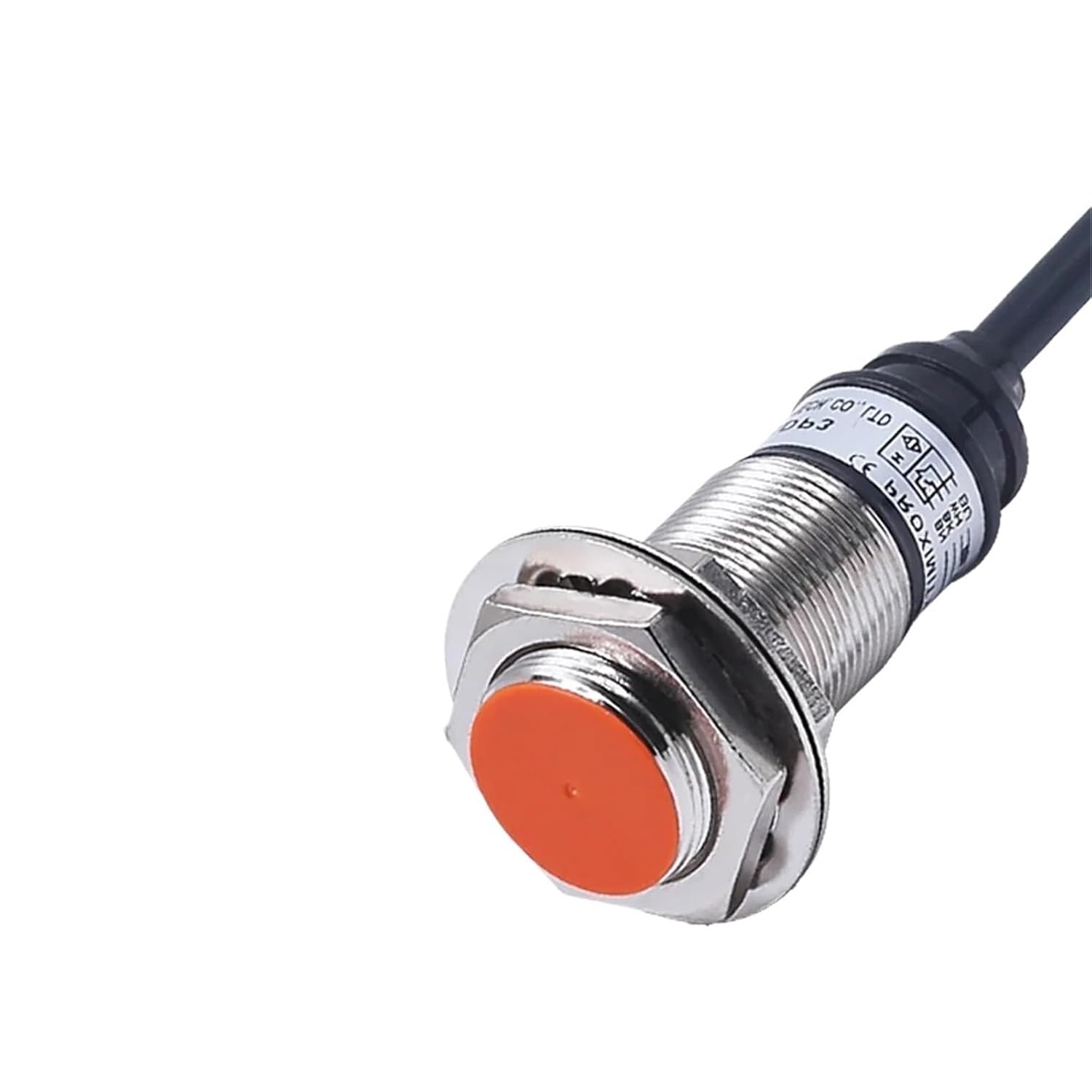 1pcs PR18 Series Proximity Sensor Switch 12-24VDC NPN PNP PR18-5DN PR18-5DP 5mm Sensing M18 Flush Inductive Proximity Switch(PR18-8DP3)