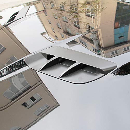 Engine Hood Air Outlet Vent Moulding Cover Trim For Dodge Challenger 2015-2022 Sxt (Matte Black) #TOP2