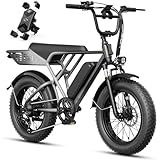Jasion RetroVolt Electric Bike for Adults, 2000W Peak -...