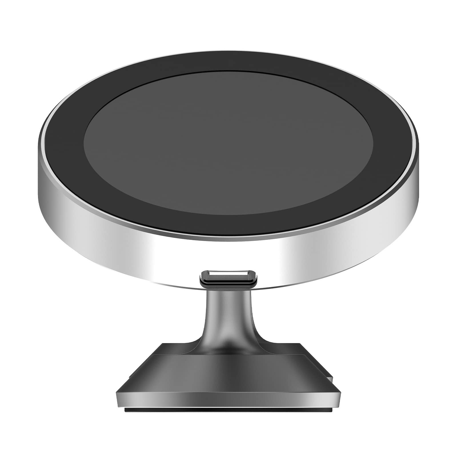 2w1 15W magnetyczna bezprzewodowa ładowarka Qi samochodowa do telefonu,Uniwersalna kompatybilność(Silver)