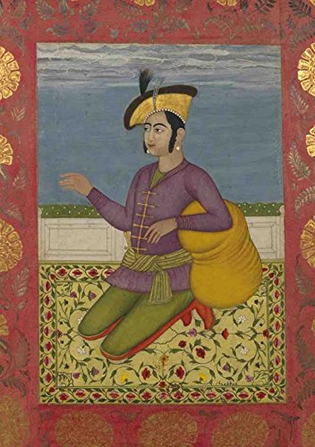 Carnet Blanc, Prince Indien À Genoux, Miniature 18e (Bnf Portraits) (French Edition)
