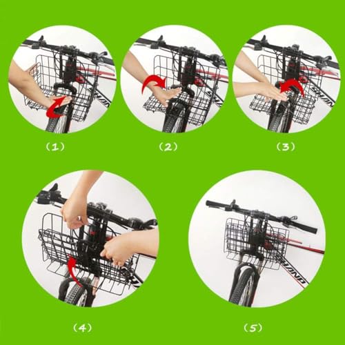 Folding Front Wire Basket