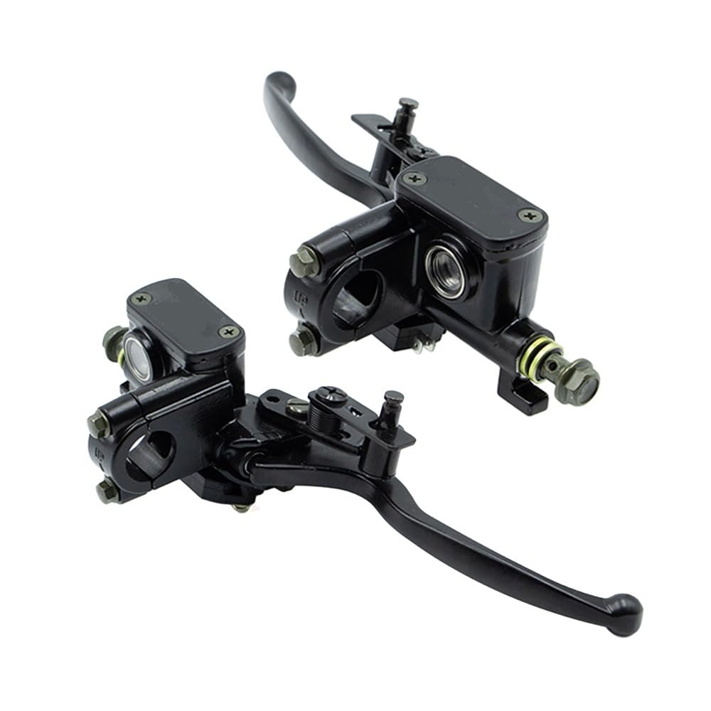 CNLJPHFHO 7/8" Hydraulic Master Cylinder Brake Lever Fit for ATV Quad Dirt Bike 50cc to 250cc(1 Pair)