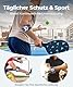 CURECARE Ellenbogenbandage für Tennisarm & Golferarm – Verstellbar Tennisarm Bandage mit 2 Kompressionspolstern, Golferarm Bandage bei Epicondylitis, Blau