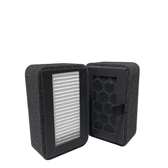 Upgrade for Bambu Lab X1C P1S P1P Filter HEPA 13 + Activated for Carbon for Combo Air Filter for Ultra for Bambulab Accessories OEM Replacement/246(5PCS)