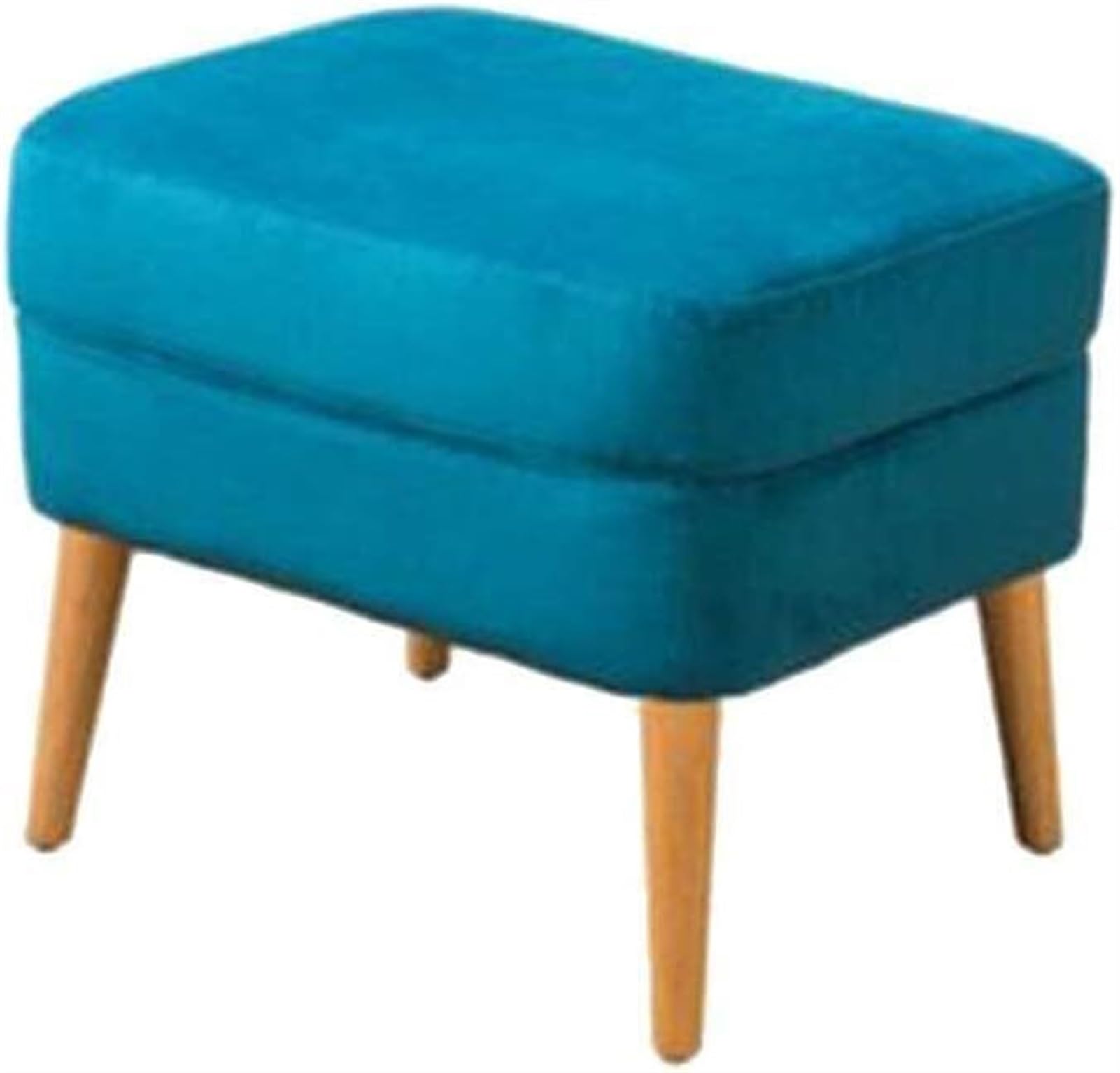 Podnóżek Podnóżek Ottoman Składany Pikowany Sztuczna Skóra Schowek Podnóżek z Pokrowcem Sypialnia Łóżko Stołek Końcowy Sofa Salon Ławka, Różowy-75 cm