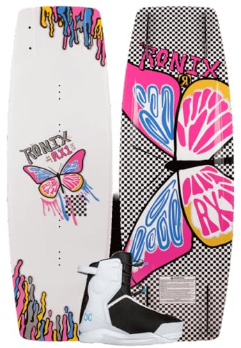 Ronix 129 - Girl's RX1 Wakeboard w/ Vision Pro Boots - 5.5-6.5