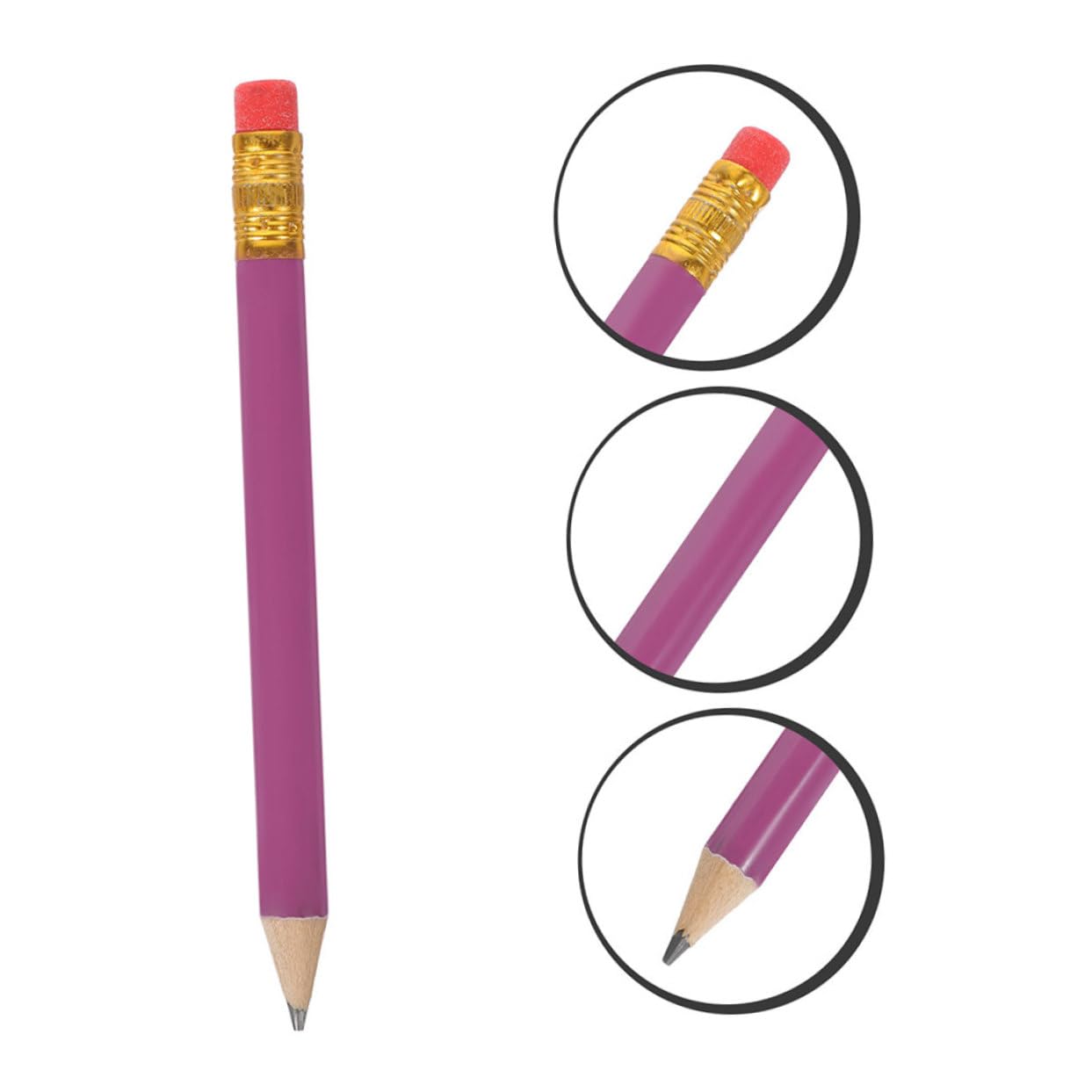TEHAUX 144 Matite per Disegno Hb in Legno, Set Scuola da 144 Pezzi Design Ergonomico Pratico per Decorazioni Scuola e Uso Studenti