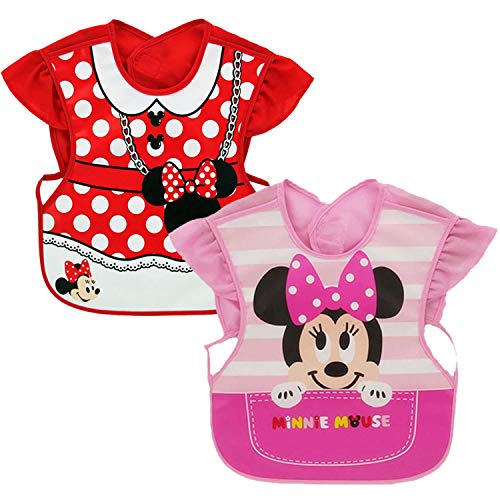 Set Bavaglini neonato Impermeabili - Disney con