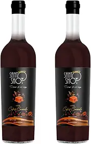 Kit Com 2 Bebidas Mistas Licor Café E Caramelo 500ml