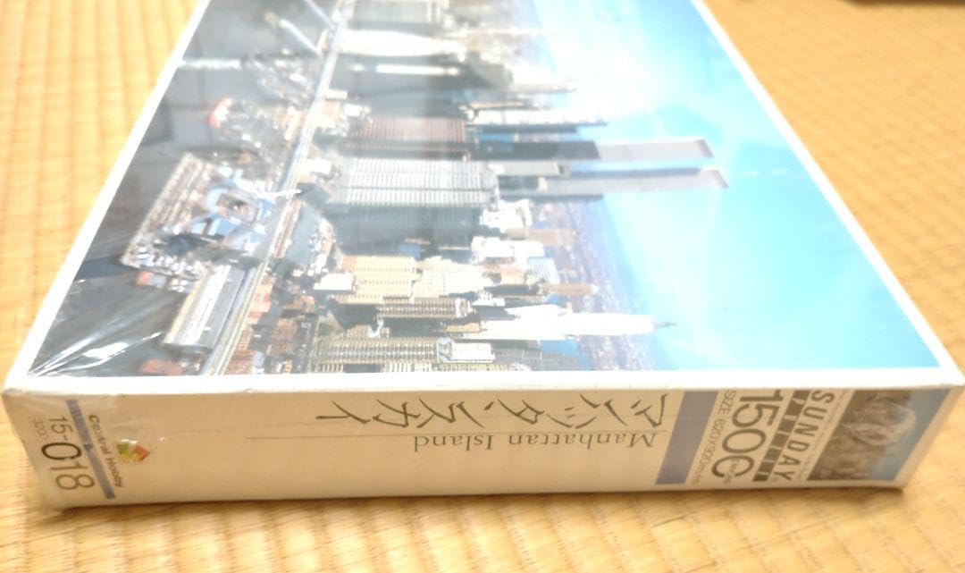 ジグソーパズル　サンバード　K.TAKAMATSU マンハッタンスウィング マリンアート サクラ ミラクル 1000ピース 光るパズル【13-047