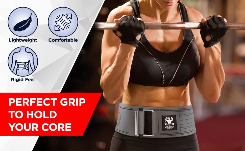 Miniatura 8 de Cinturón de levantamiento de pesas de alta calidad de cierre rápido, levantamiento de pesas, entrenamiento cruzado para hombres y mujeres, soporte