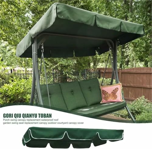Toit de remplacement balancelle de jardin imperméable bâche protection soleil