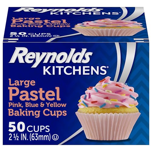 Reynolds Kitchens Baking Cups, Pastel, 50 Count