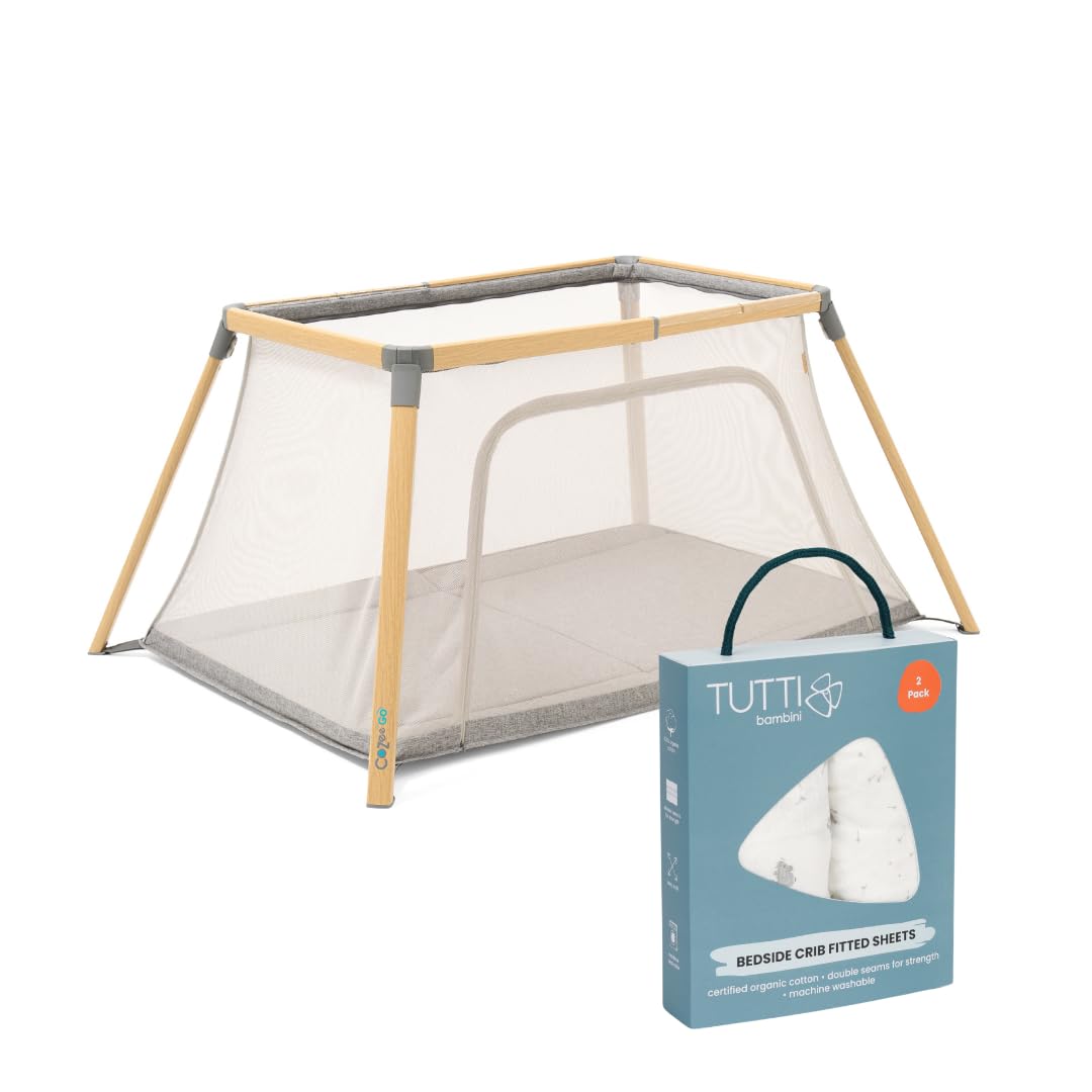 Cocoon Crib Sheets drap respirant pour lit CoZee Go sécurité du sommeil