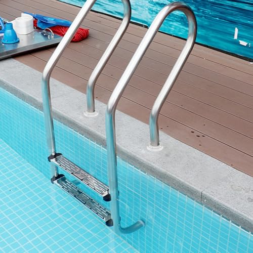 Pool Ladder Escutcheons Ulifestar acero inoxidable 6 piezas miniatura 7