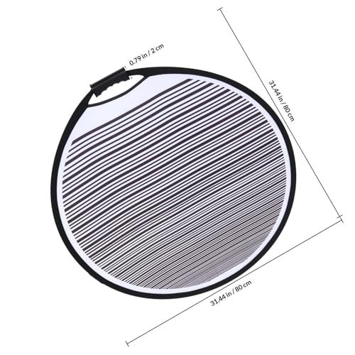Reflector de abolladuras flexible de 80 cm para evitar sobreexposición 2