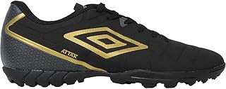 Chuteira Society Umbro Attak Eternal Preto/dourado/grafite U01fb072-198 41