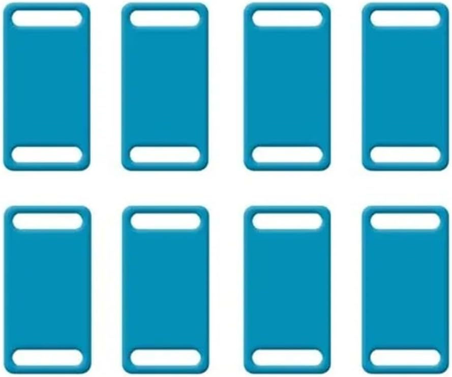Wholesale 100Pcs Blank Aluminum Pet ID Tags Personalized Engraved Dog Nameplates Custom Pet Tags Nameplates Cat and Dog Collar Accessories,Blue,44X22X1.2MM
