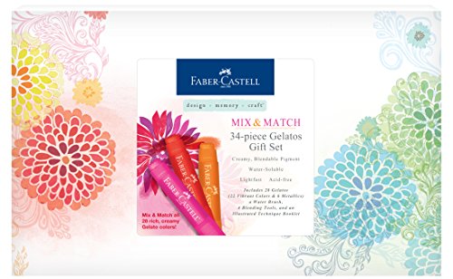 Faber-Castell Gelatos 28-Color Art Sticks Set