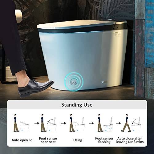 Woodbridge B0930-S Smart Bidet Toilet,1.28 Gpf Dual Flush thumb #6