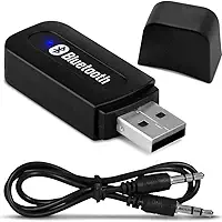 Receptor Adaptador De Sinal Bluetooth Usb P2 Som Automotivo