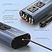TAGEEBLU 300W Car Power Inverter, DC 12V to 110V AC Car Plug Adapter Outlet with USB-Fast Charger(25W)、 USB-A（20W） and Dual AC Outlet, QC3.0, 4 USB Ports, Car Charger for Laptop、Phone, etc