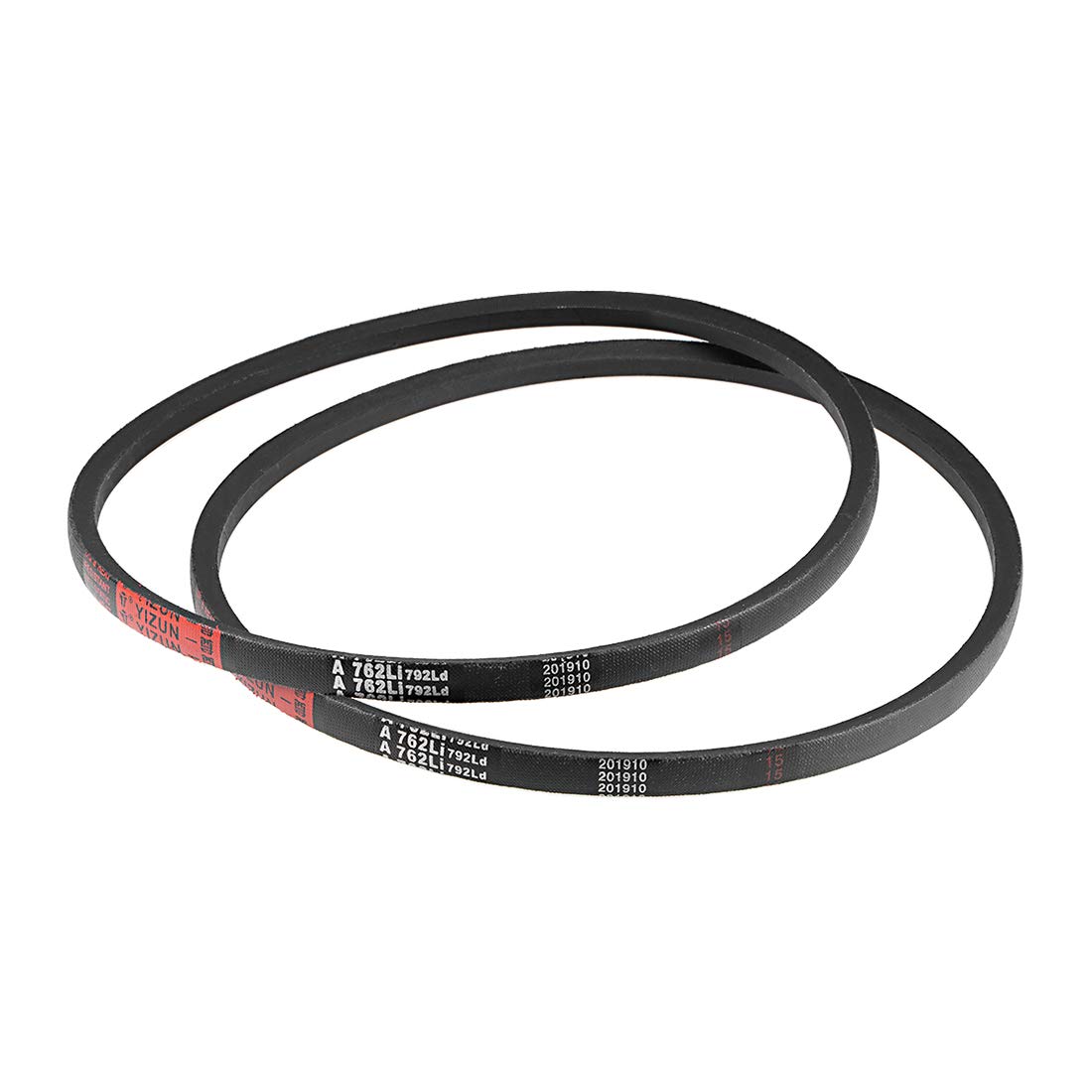 uxcell A787 V-Belts 787mm Inner Girth 13mm Top Width 8mm Thickness A-Section Rubber Drive Transmission Belt 2pcs — Amazon image 17