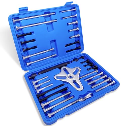 Thorstone 65575 46Pcs Harmonic Balancer Puller Set, Steering Wheel Flywheel Crankshaft Pulley Puller thumb #6