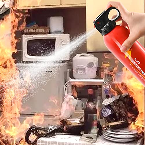 Fire Extinguisher For Home, Car Fire Extinguisher With Mount, Portable Kitchen Fire Extinguisher For A, B, C, K Category, 620Ml Water-Based Fire Extinguisher For Car Truck Boat Home Office (2 Pack) #TOP7