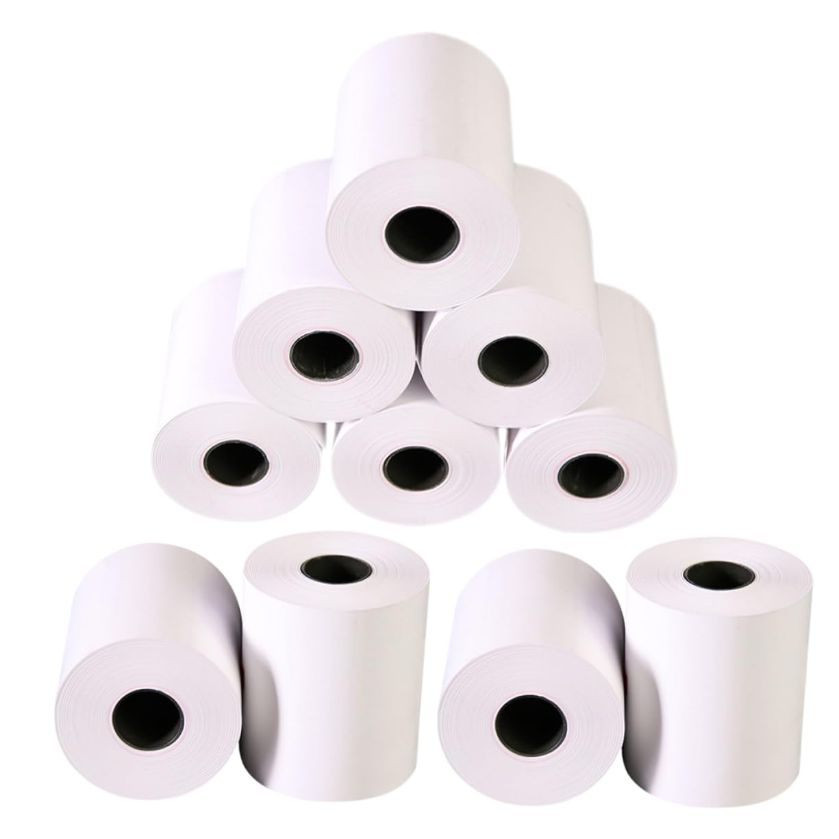 GRIRIW Hospital Grade Thermal Paper Rolls 80x70mm 10 Rolls/box 32m Length Lint-