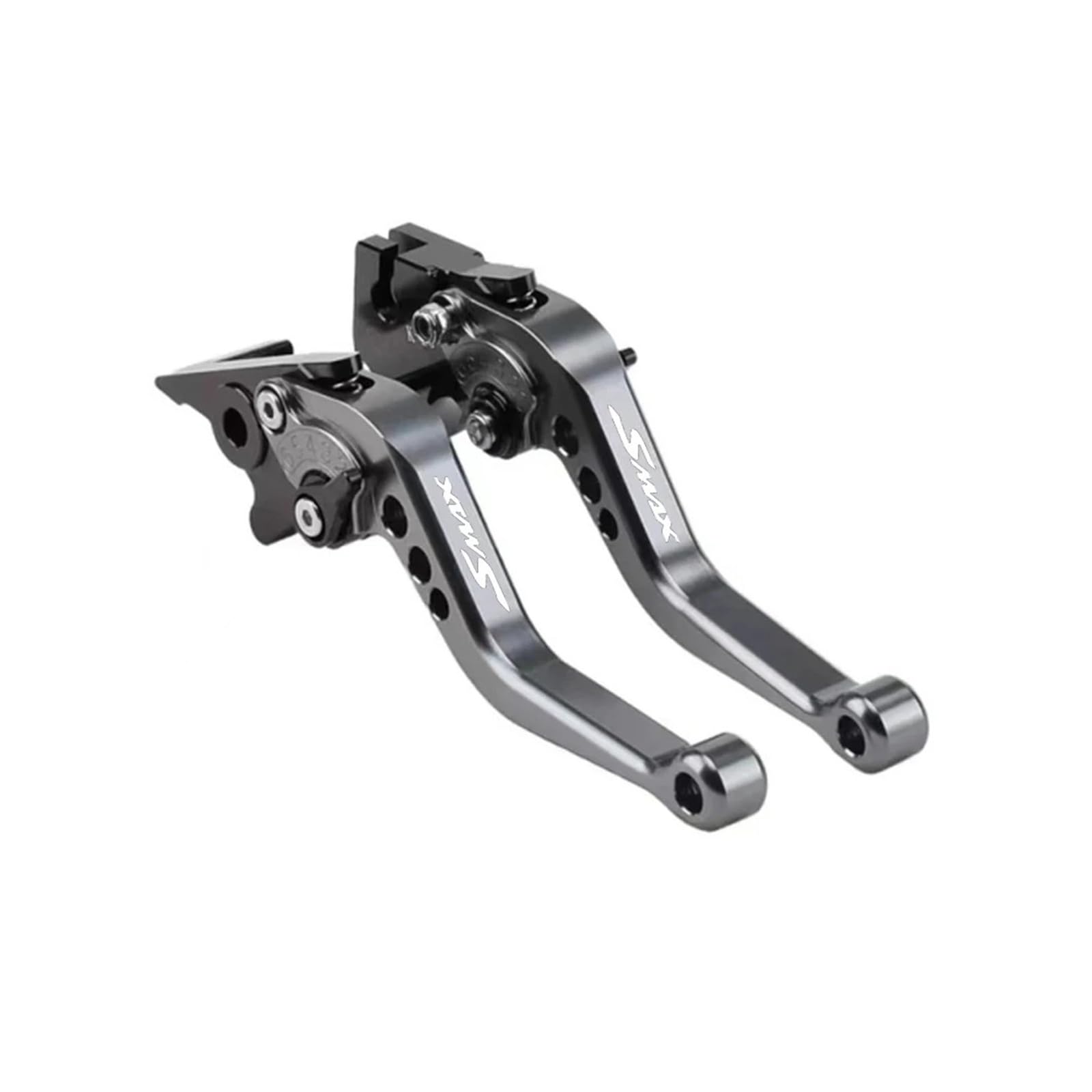 Cvnrgwsg Style D For Yam&Aha Smax Smax125 Smax155 2016 2017 2018 Adjustable Cnc Motorcycle Accessories Brake Clutch Lever 6-Speed Adjustment(Style D)