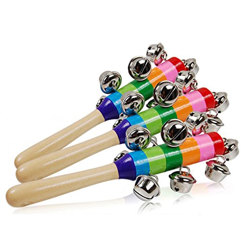 Morza Rattle Baby-Kind-Kind-lustiges Handbells Entwicklungsspielzeug Bettglocken