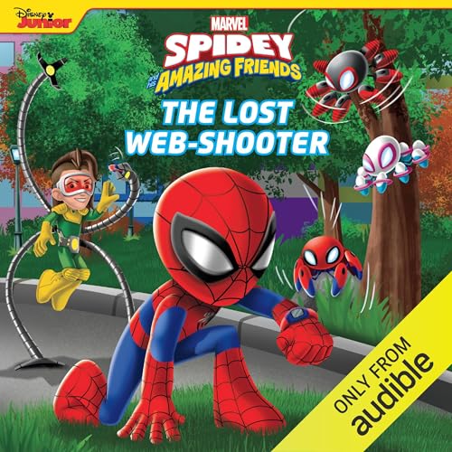 Page de couverture de Disney Junior Marvel Spidey and His Amazing Friends: The Lost Web Shooter