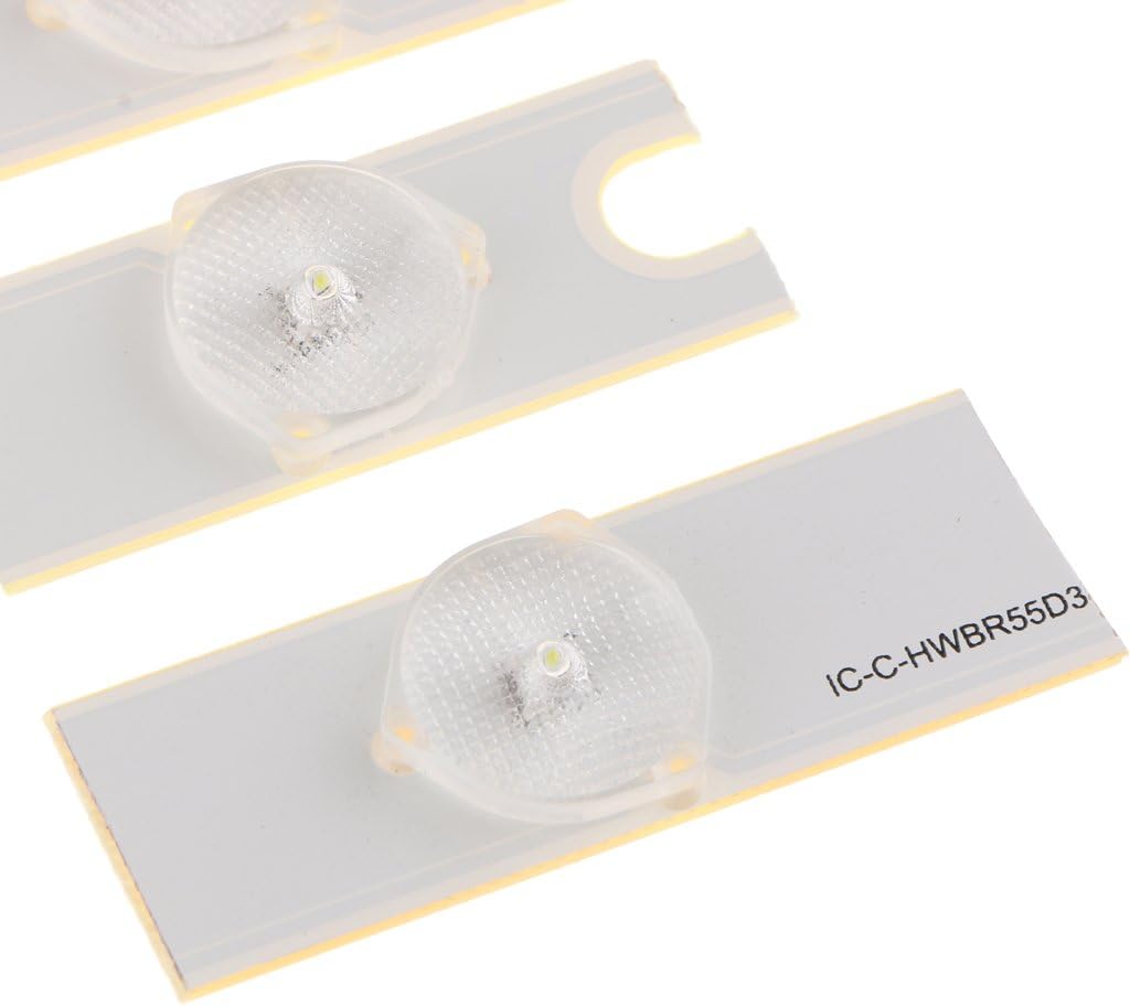 20Pcs 3V-6V SMD Fan Lamp with Optical Lens Filter LED Bulbs with