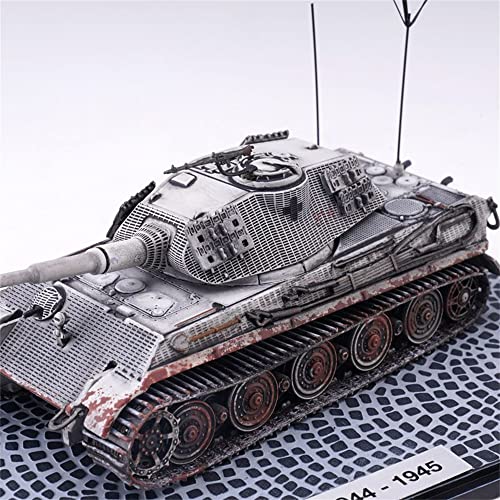 TECKEEN 1/72 Scale German Tiger II Military Model Tiger Tank Metal