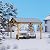 Sunbury 10x12 FT Cedar Wood Gazebo, Wooden Frame Pavilion with Galvanized Steel Gable Roof Hardtop Gazebo, Supports Snow Loads, Permanent Pavilion for Patio Lawn Yard Grill (Log)