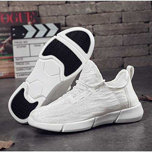 Hot Dingding Fiber Optic Led Shoes For Women Men Light Up Sneakers For Adult Usb Charging Flashing Luminous Trainers Shoes White thumb #4
