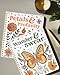 Beautiful Coloring Book Set of 2 for Adult Relaxation - Funny Coloring Books with Floral Designs for a lot of Laughs - The Perfect Stress-Relieving Gift for Women