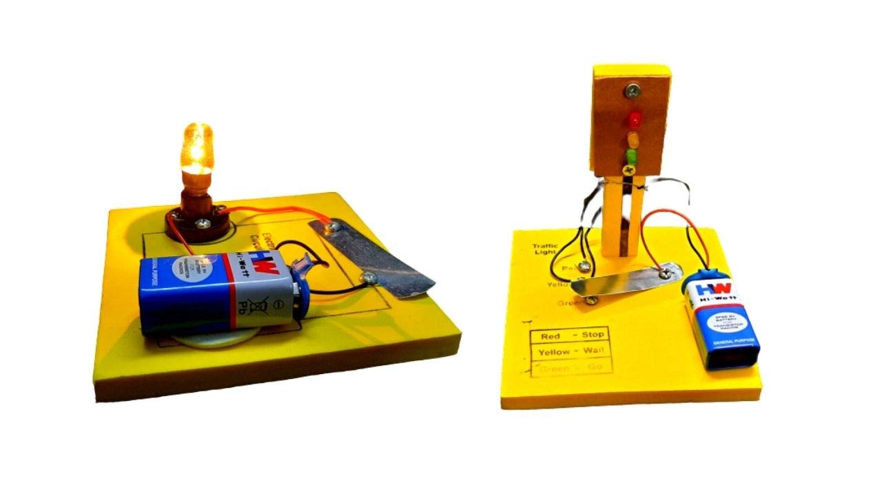 Sponsored Ad - DIY Science Kit DIY Stem Kit Stem Activities for Age 5 Years -16 Years | DIY Electric Circuit & Traffic Light Kit Learning & Educational DIY Stem Toy Made in India