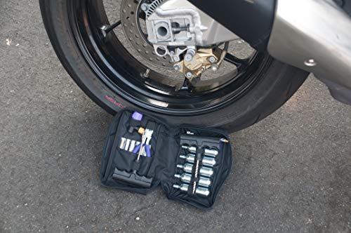 V1 Motor Co2 Motorcycle, Atv, Utv Flat Repair Kit Tubeless Tire Repair Kit #TOP5