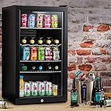 Subcold Super85 LED - Under-Counter Fridge | 85L Beer, Wine & Drinks Fridge | LED Light + Lock and Key | Energy Efficient (Black, 85L)… - Image 2
