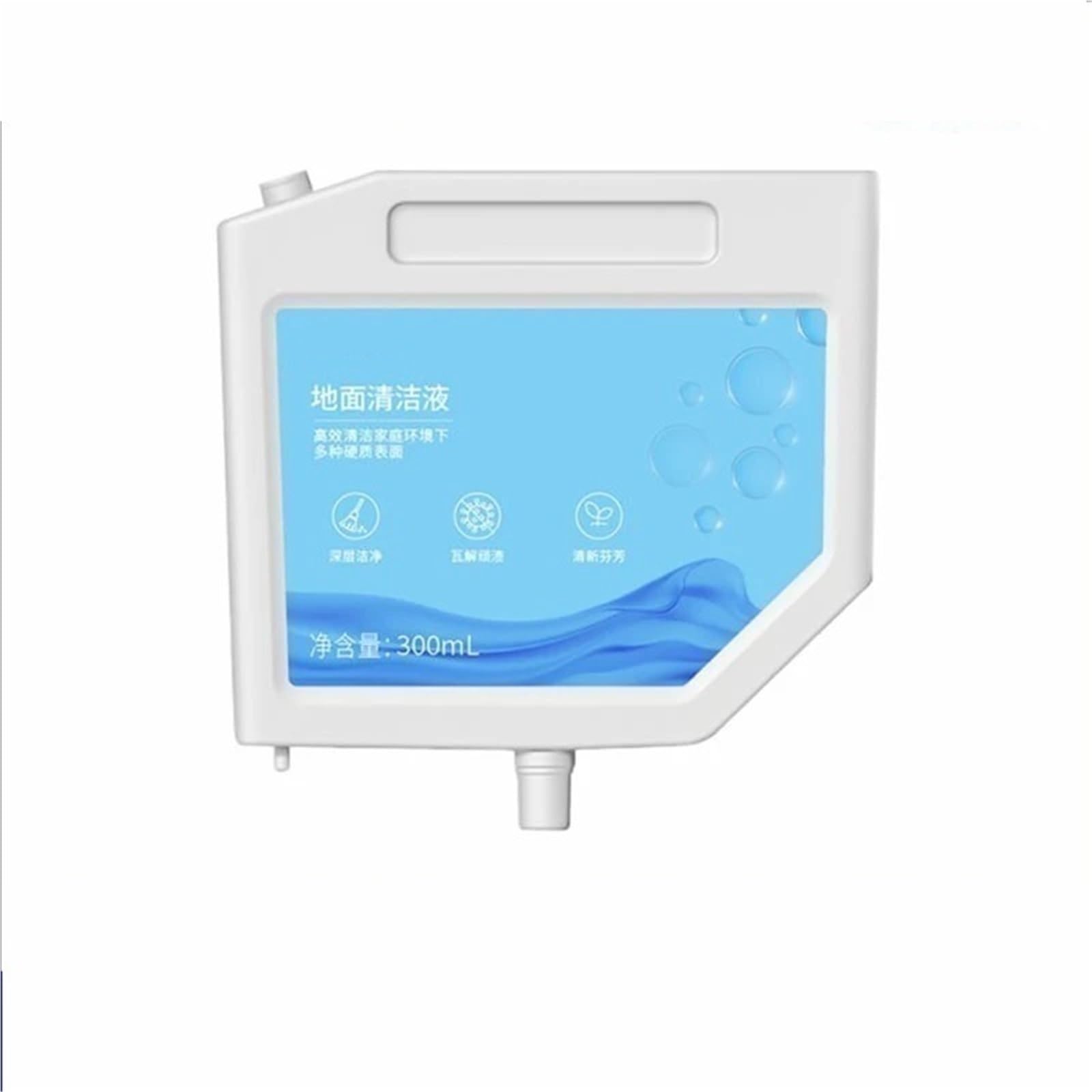 Limpiador de suelos especial líquido de 300ml, compatible con Dreame L10s Ultra S10 S10 Plus, robot fregador inteligente, solución de limpieza específica for suelos.(300mlx5)