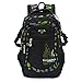 Produktbild Jungen Schulrucksack Teenager Rucksack Jugendlichen Schultasche Outdoor Freizeitrucksack Schwarz und Grün