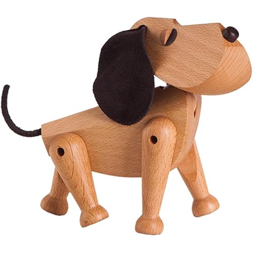 Architectmade | HANS BØLLING | Wooden Figure Dog | Oscar Beech Wood