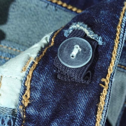 KIDSCOOL SPACE Boys Jeans, 12M-13T Kids Rectangular Pockets BackStretchy Classic Denim Pants3