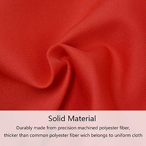 Sunland Kids Apron And Hat Set Children Chef Apron For Cooking Baking Painting Red (M:6-12 Years) #TOP5