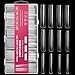 AORAEM Extra Long Square Full Cover Nail Tips 240PCS XXXL Clear Full Cover Fake Nails False Nails 12 Sizes Tapered Square Press on Fake Nail Tips for Acrylic Nails Salons Home DIY with Box