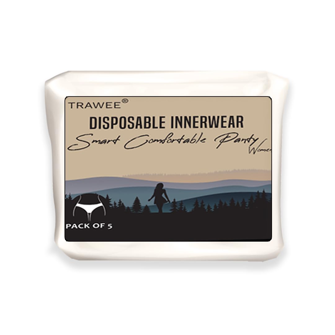 trawee Women Disposable Regular Panty|Absorbs Sweat & Discharge|Ideal for Traveling, Spa, Periods|Anti Fungal & Anti Bacteria Underwear|Extra Hygiene No Discomfort-picture-14