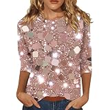 Ce haut a paillette femme est un pull paillettes femme chic et élégant, avec des paillettes fines et un design minimaliste, parfait pour une tenue de réveillon ou de dîner de gala.